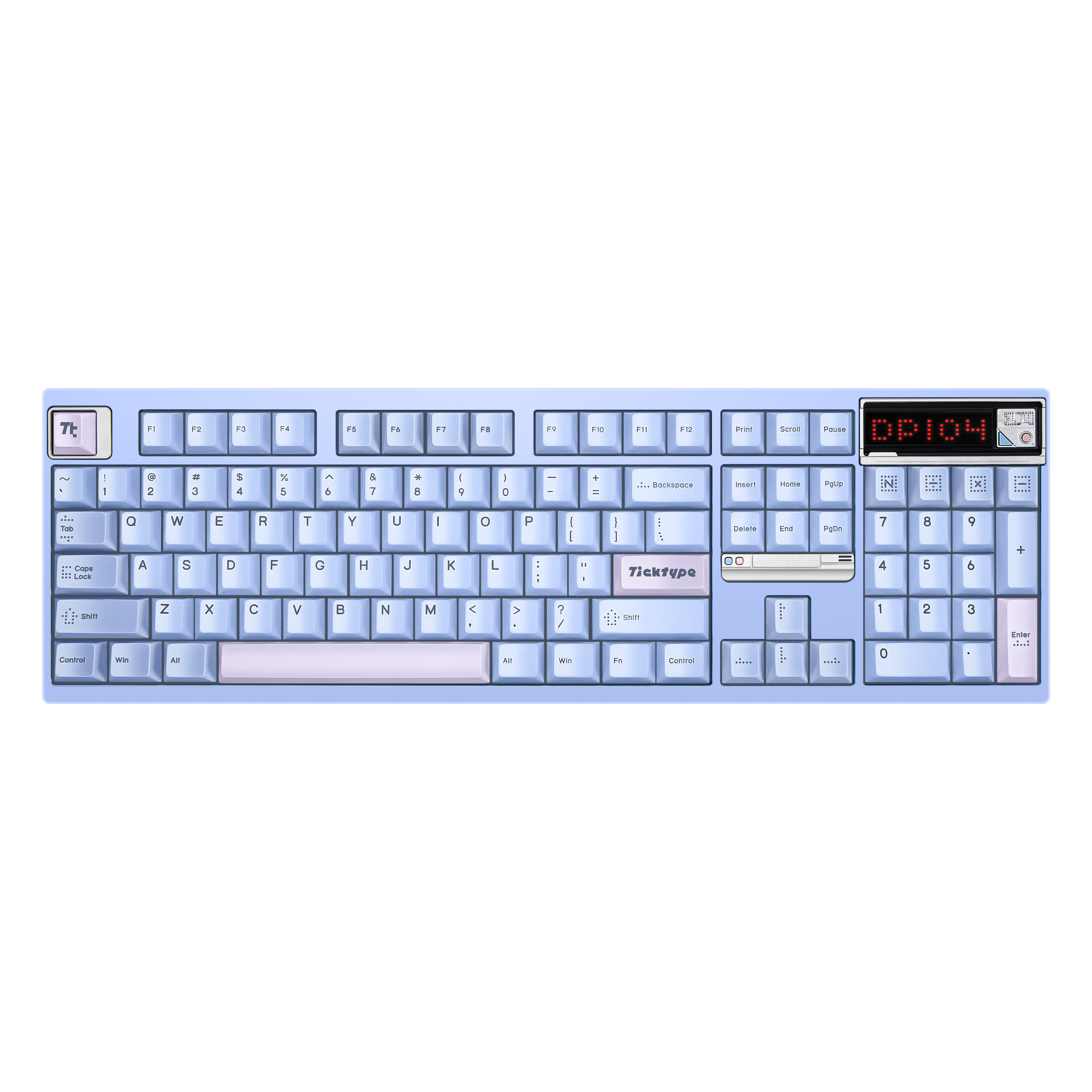 Ticktype DP104 Wireless Tri-mode Mechanical Keyboard