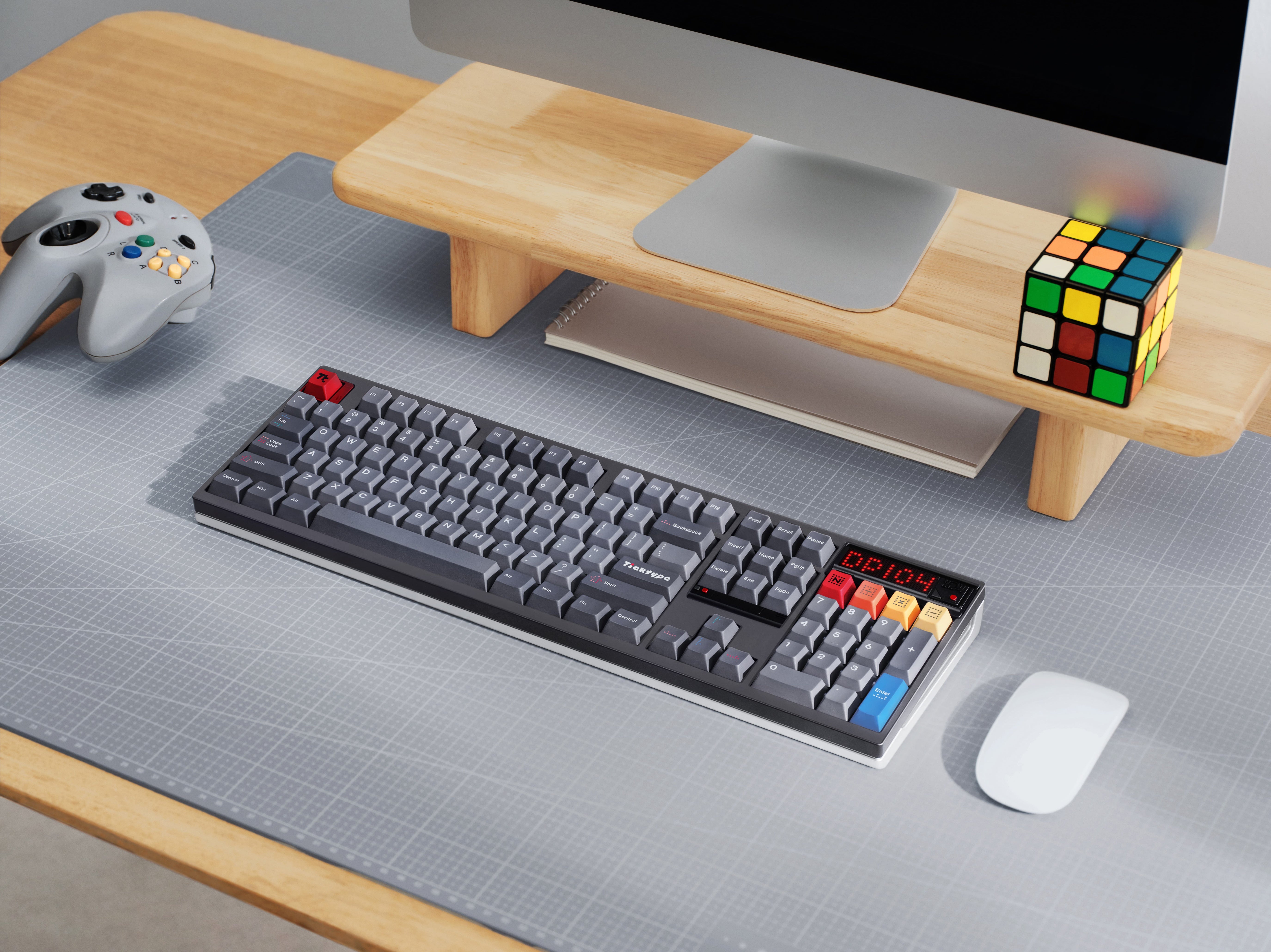 Ticktype DP104 Wireless Tri-mode Mechanical Keyboard