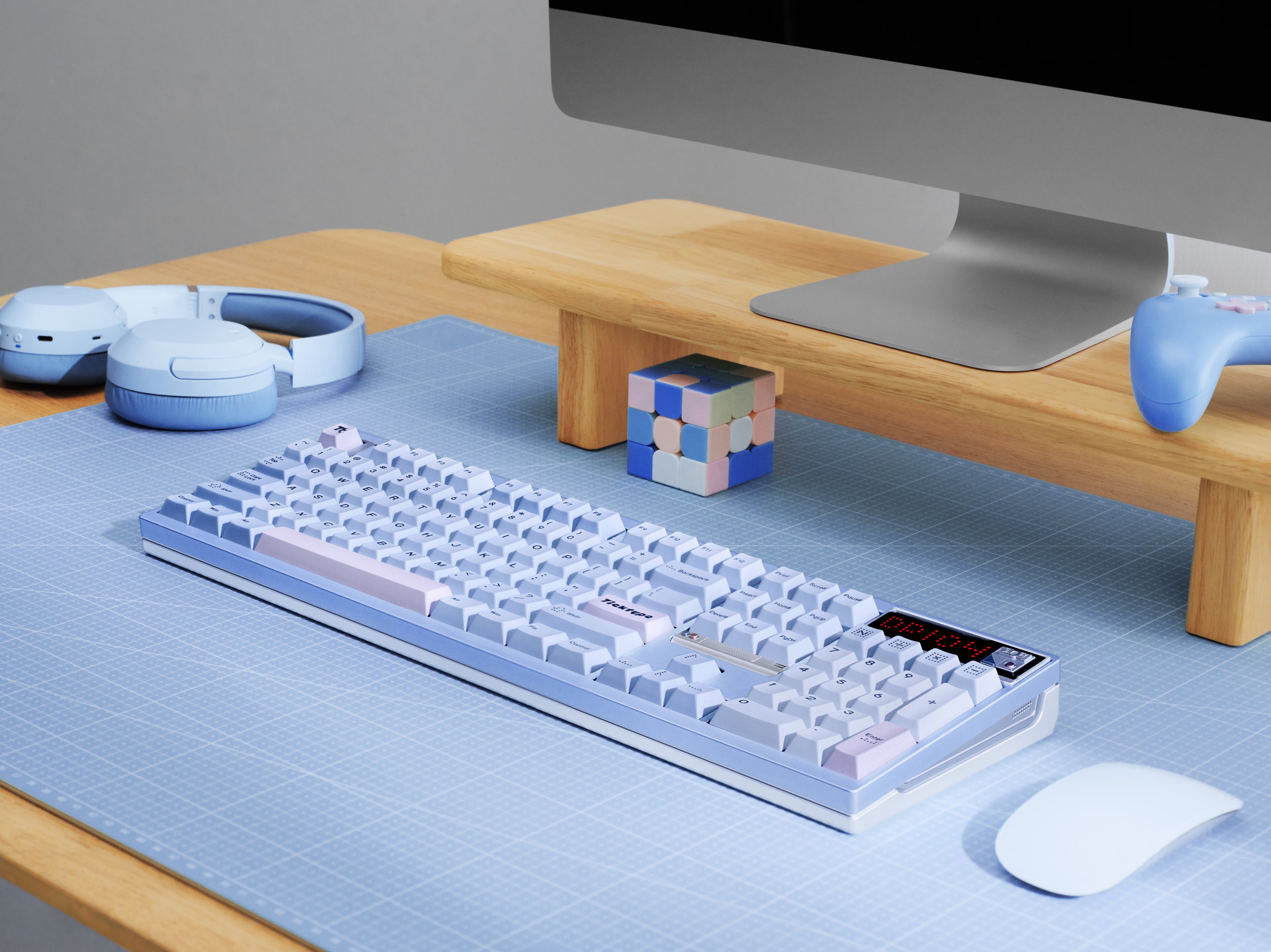 Ticktype DP104 Wireless Tri-mode Mechanical Keyboard