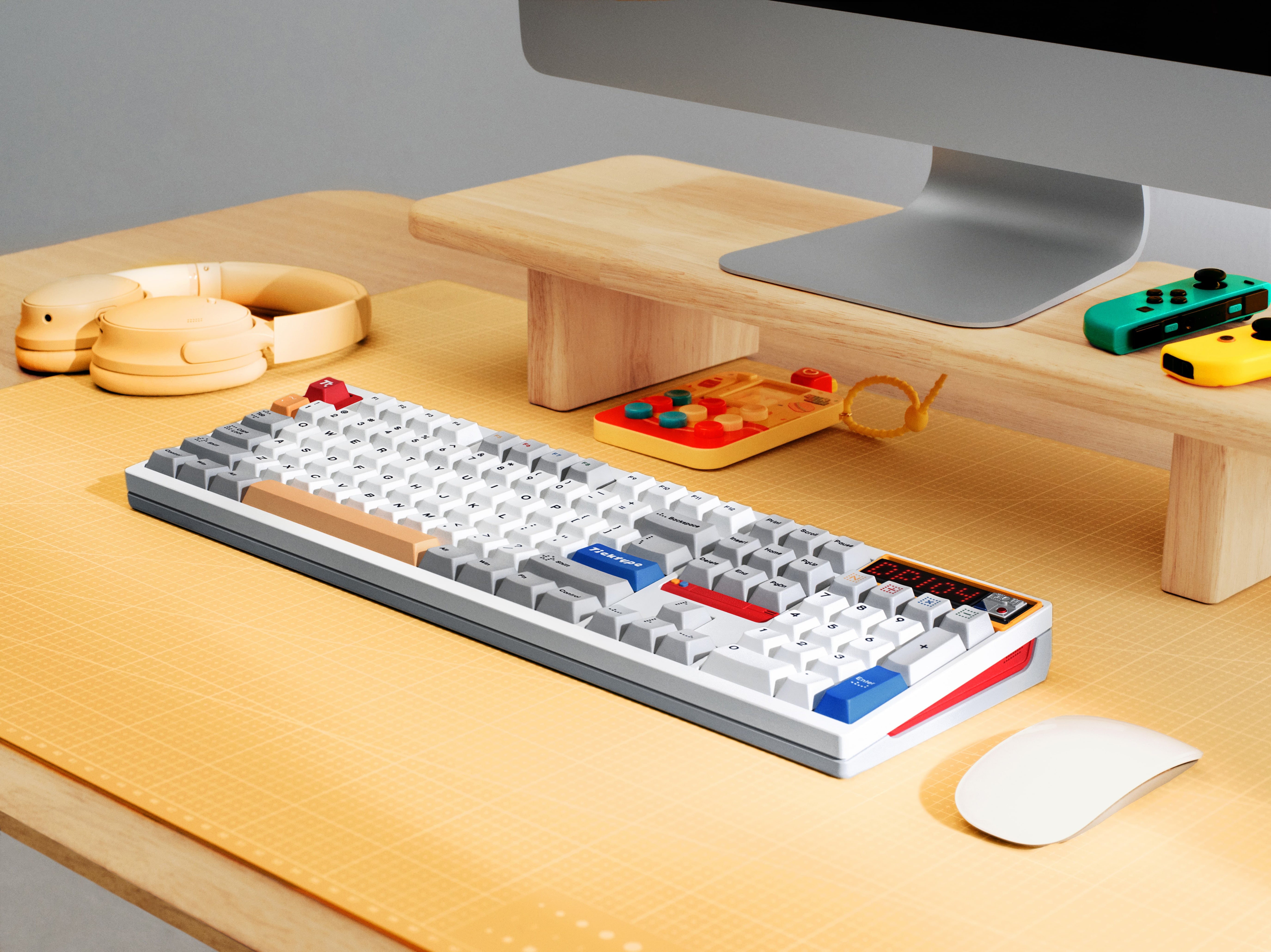 Ticktype DP104 Wireless Tri-mode Mechanical Keyboard