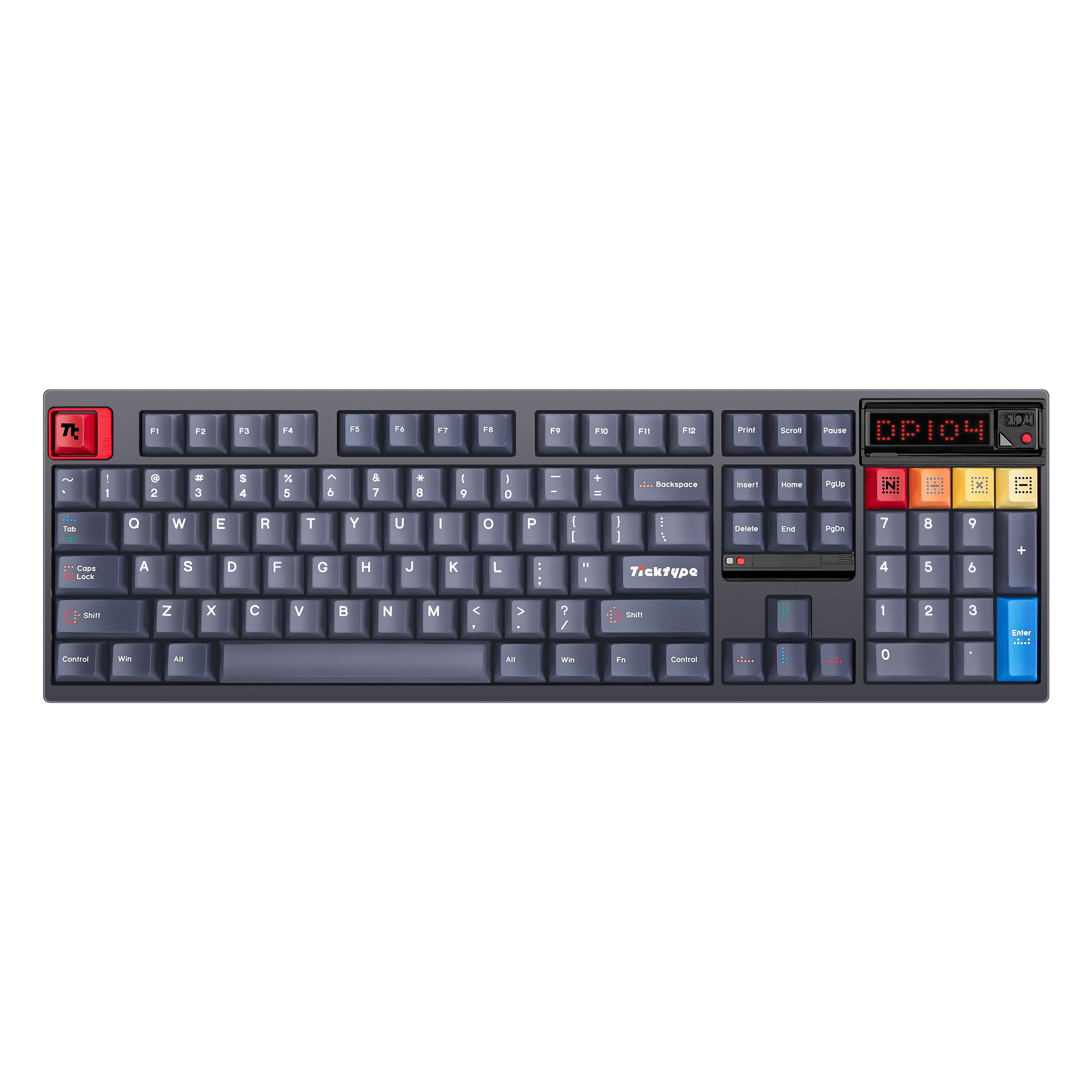 Ticktype DP104 Wireless Tri-mode Mechanical Keyboard