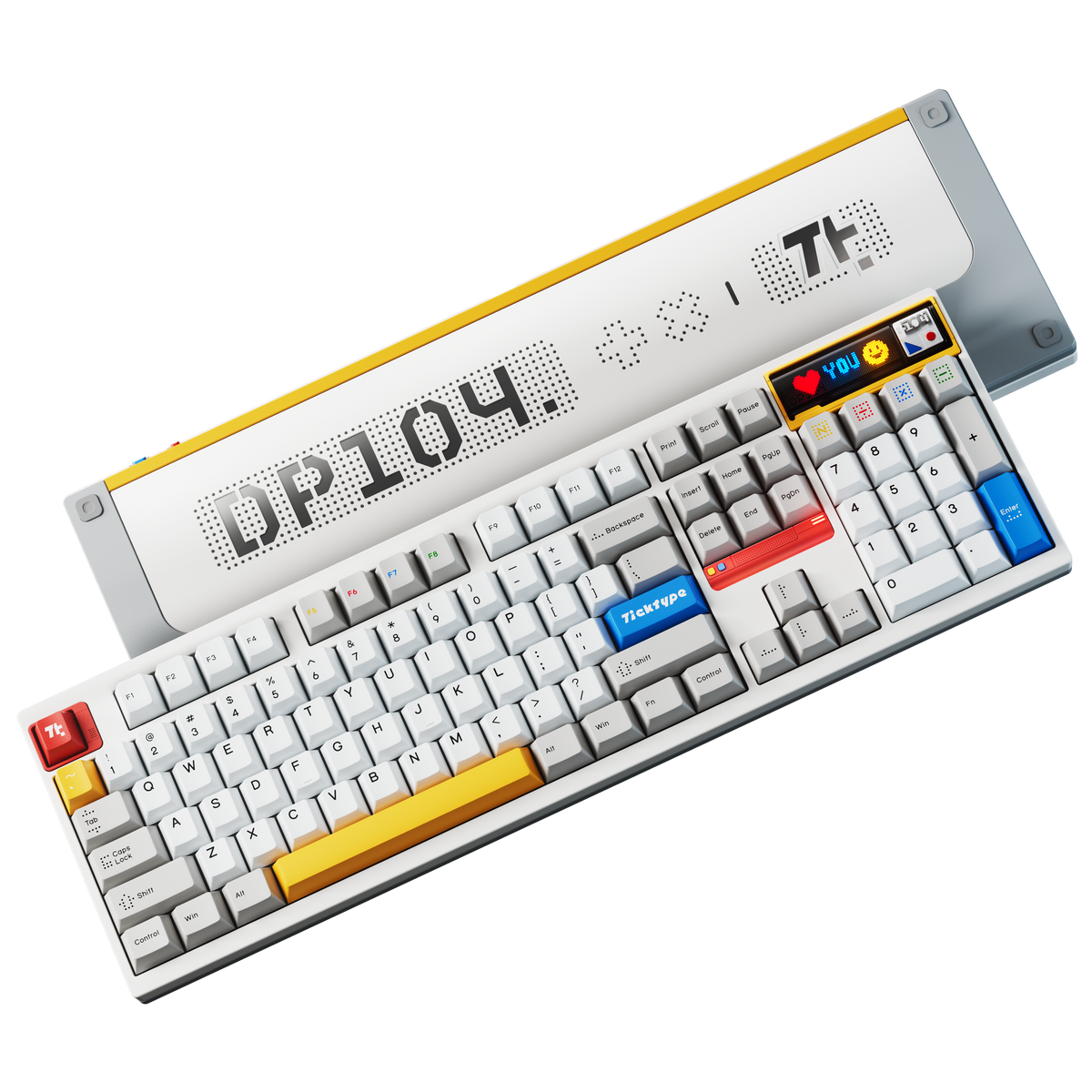 Ticktype DP104 Wireless Tri-mode Mechanical Keyboard