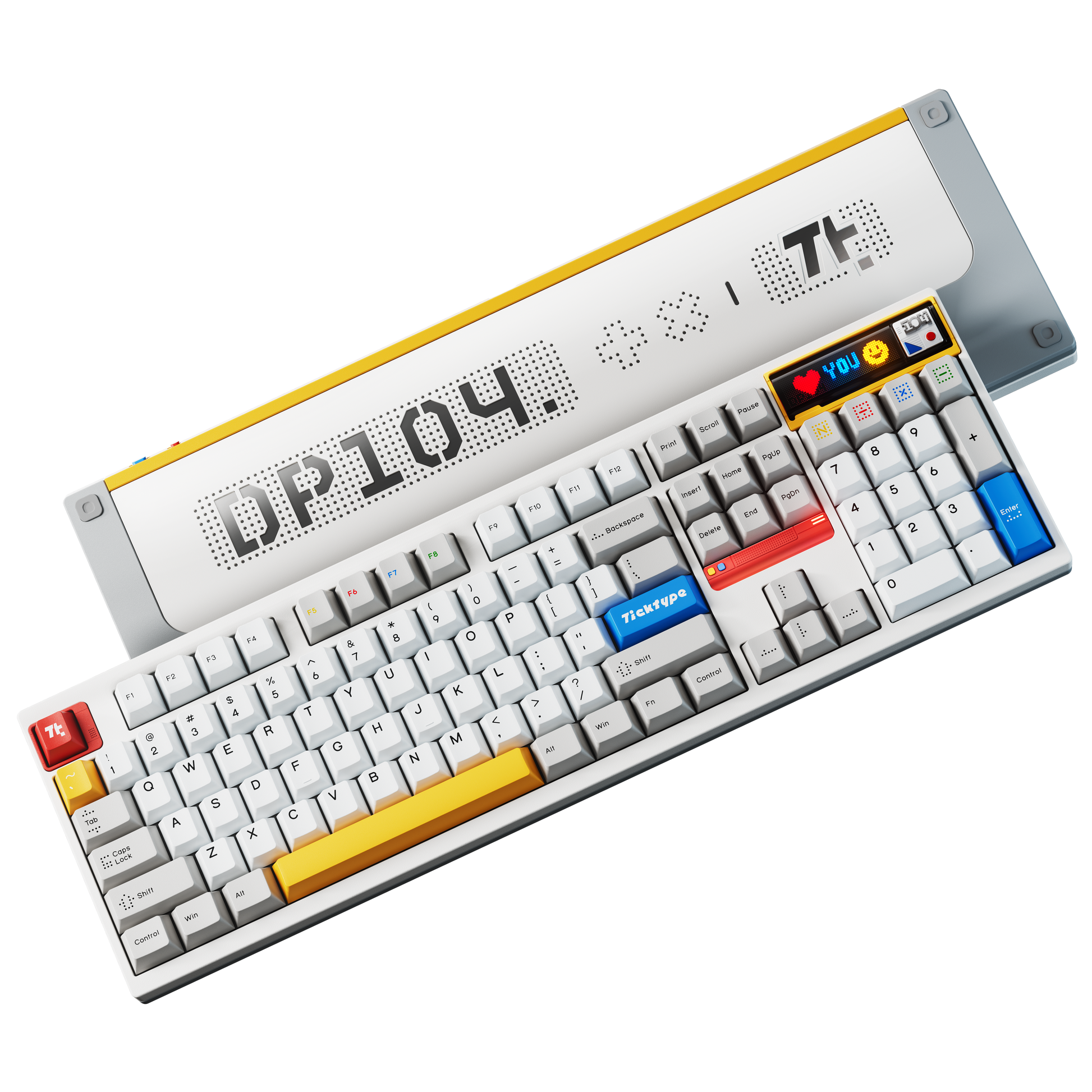 Ticktype DP104 Wireless Tri-mode Mechanical Keyboard