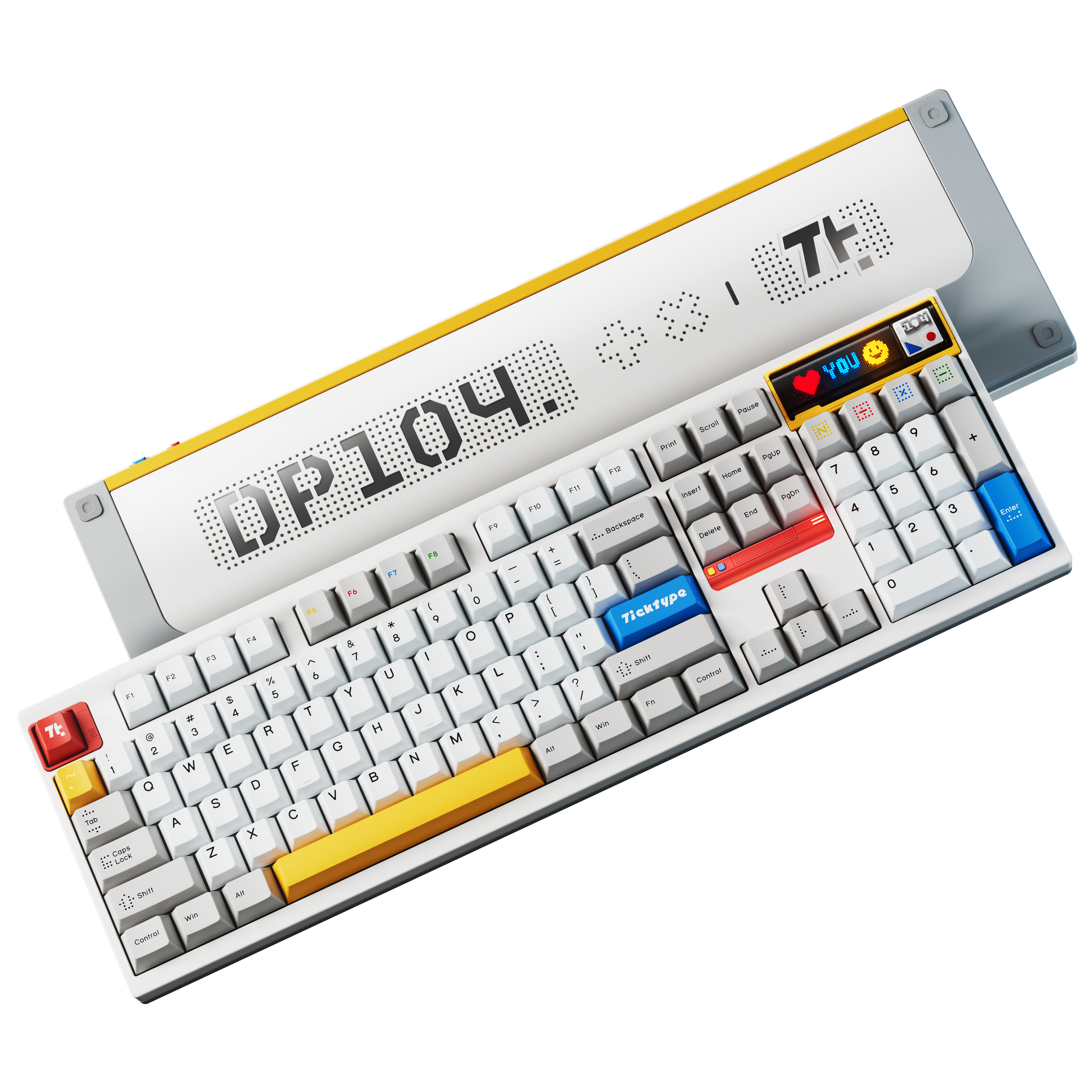 Ticktype DP104 Wireless Tri-mode Mechanical Keyboard