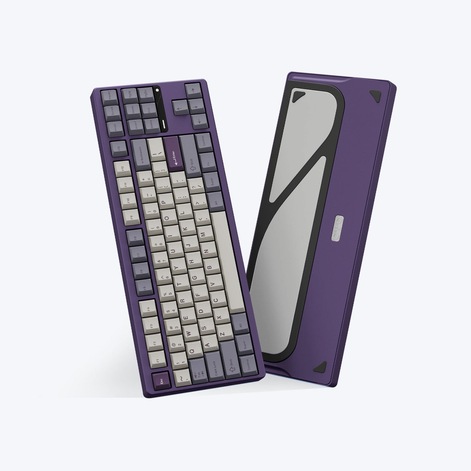 Ticktype Evoworks Evo80 Keyboard--Anodized Tyrian