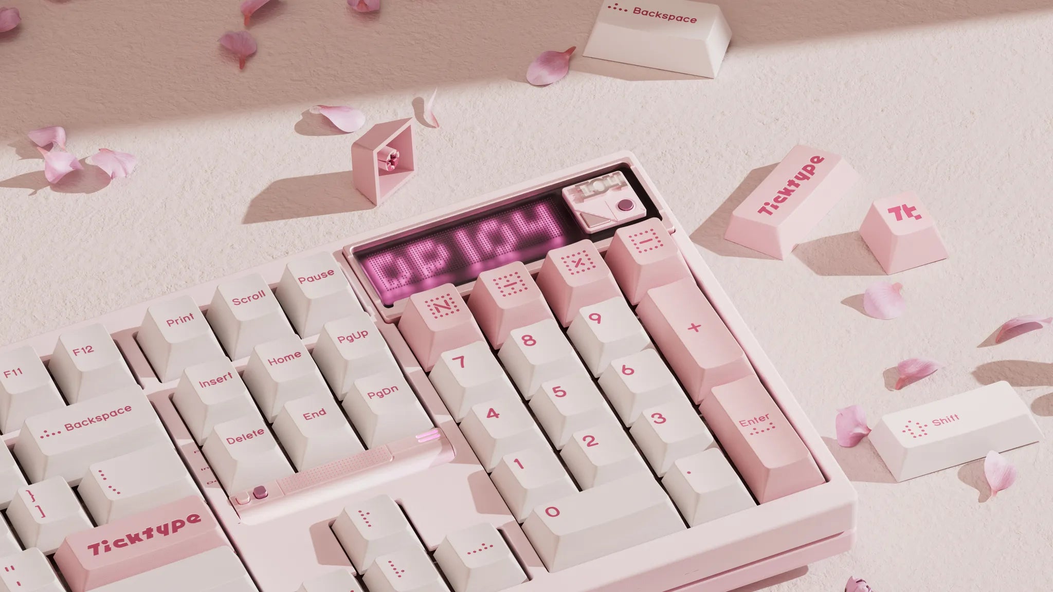 Ticktype DP104 Wireless Tri-mode Mechanical Keyboard