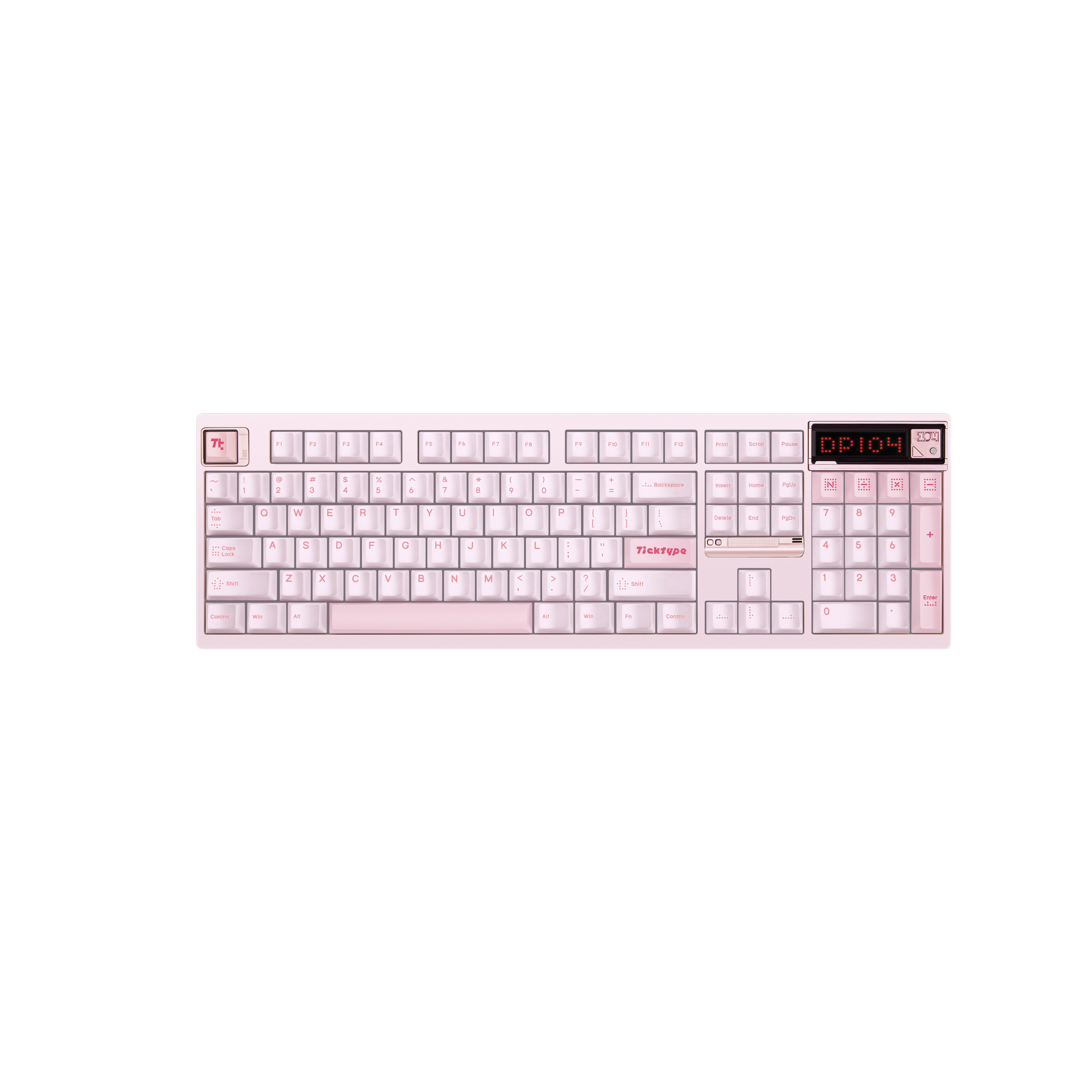 Ticktype DP104 Wireless Tri-mode Mechanical Keyboard