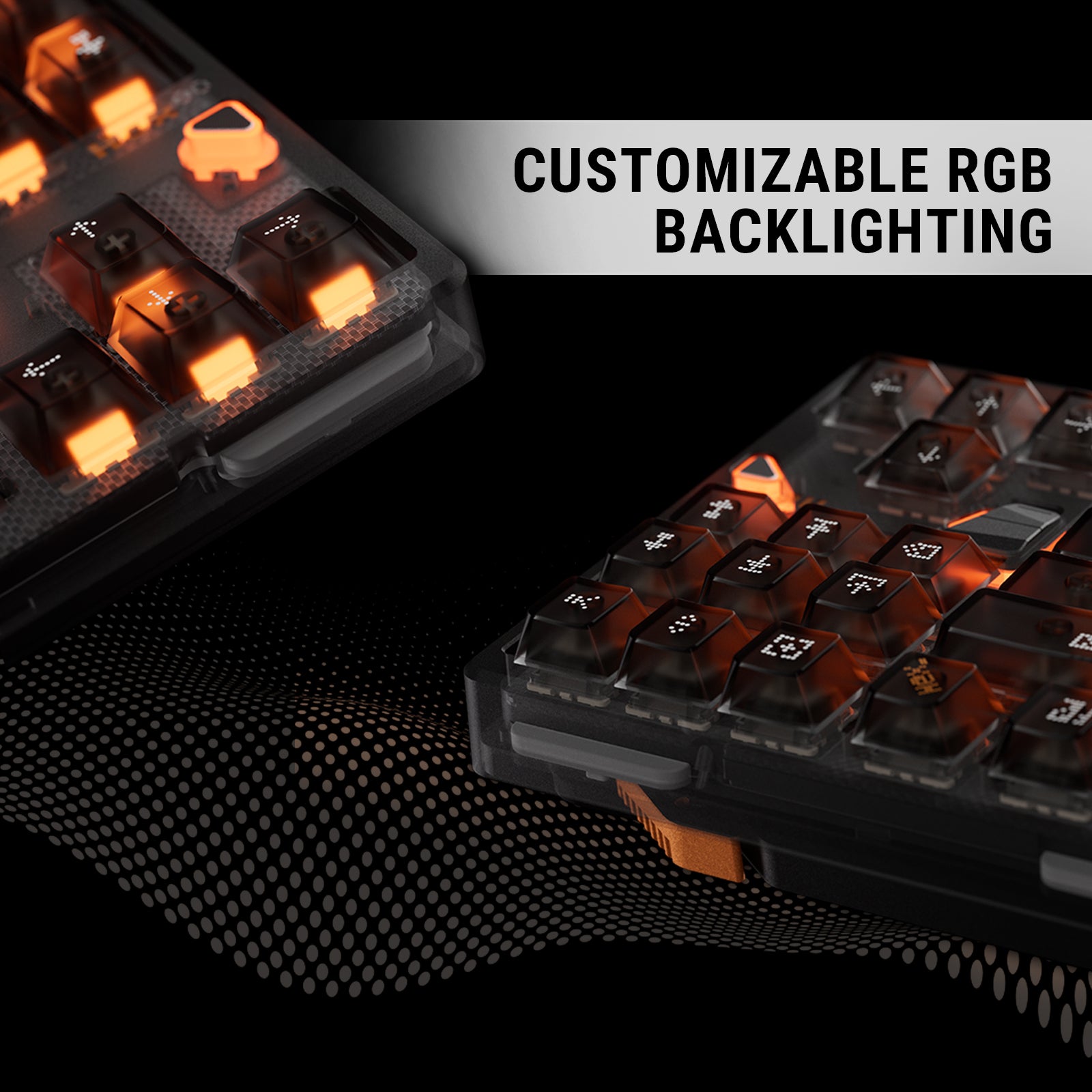 Ticktype Hex80 HE Magnetic Gaming Keyboard, 80% TKL, CNC Aluminum, Hall-Effect Ti Switches, 8 kHz Polling, Rapid Trigger, RGB Backlight (Grey)