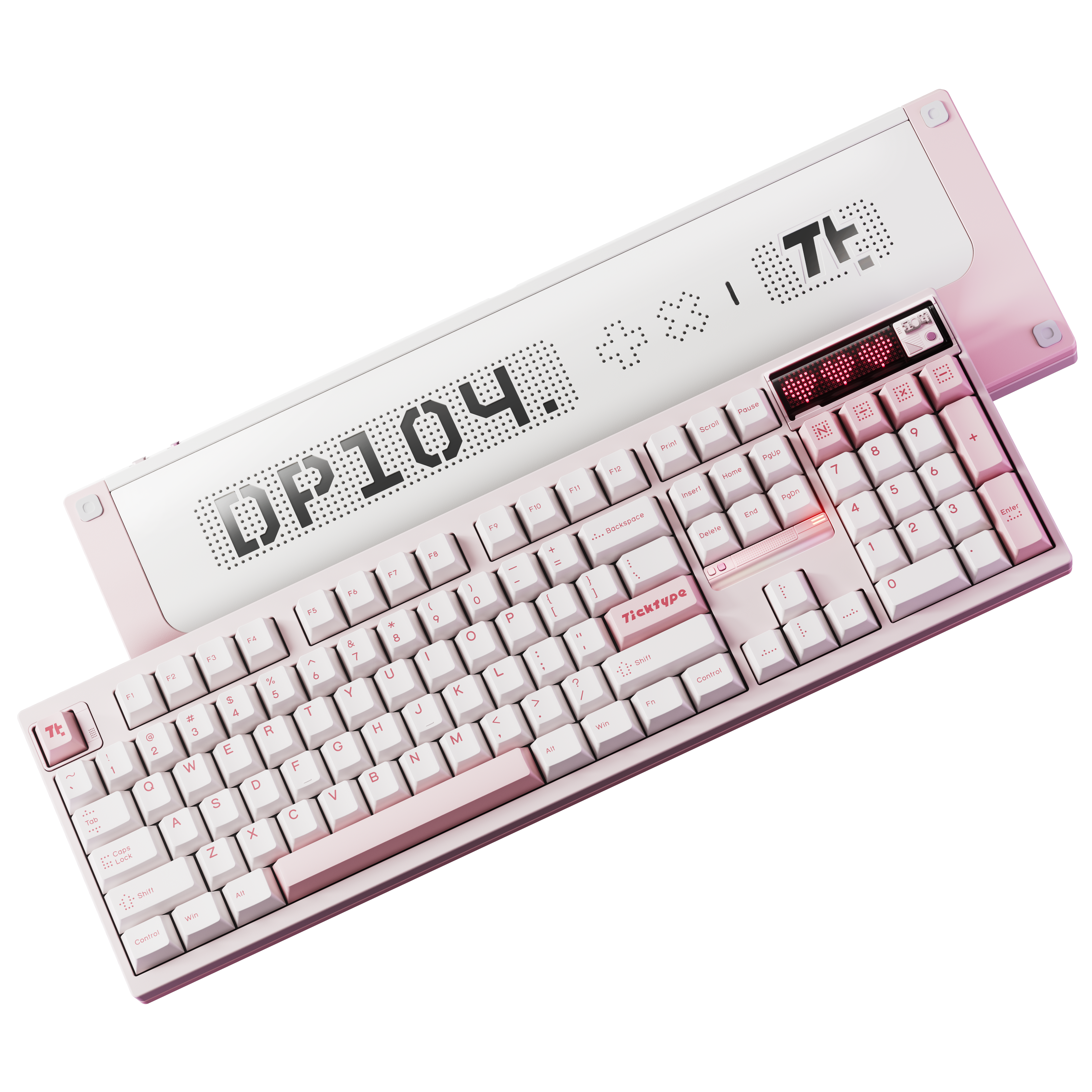 Ticktype DP104 Wireless Tri-mode Mechanical Keyboard