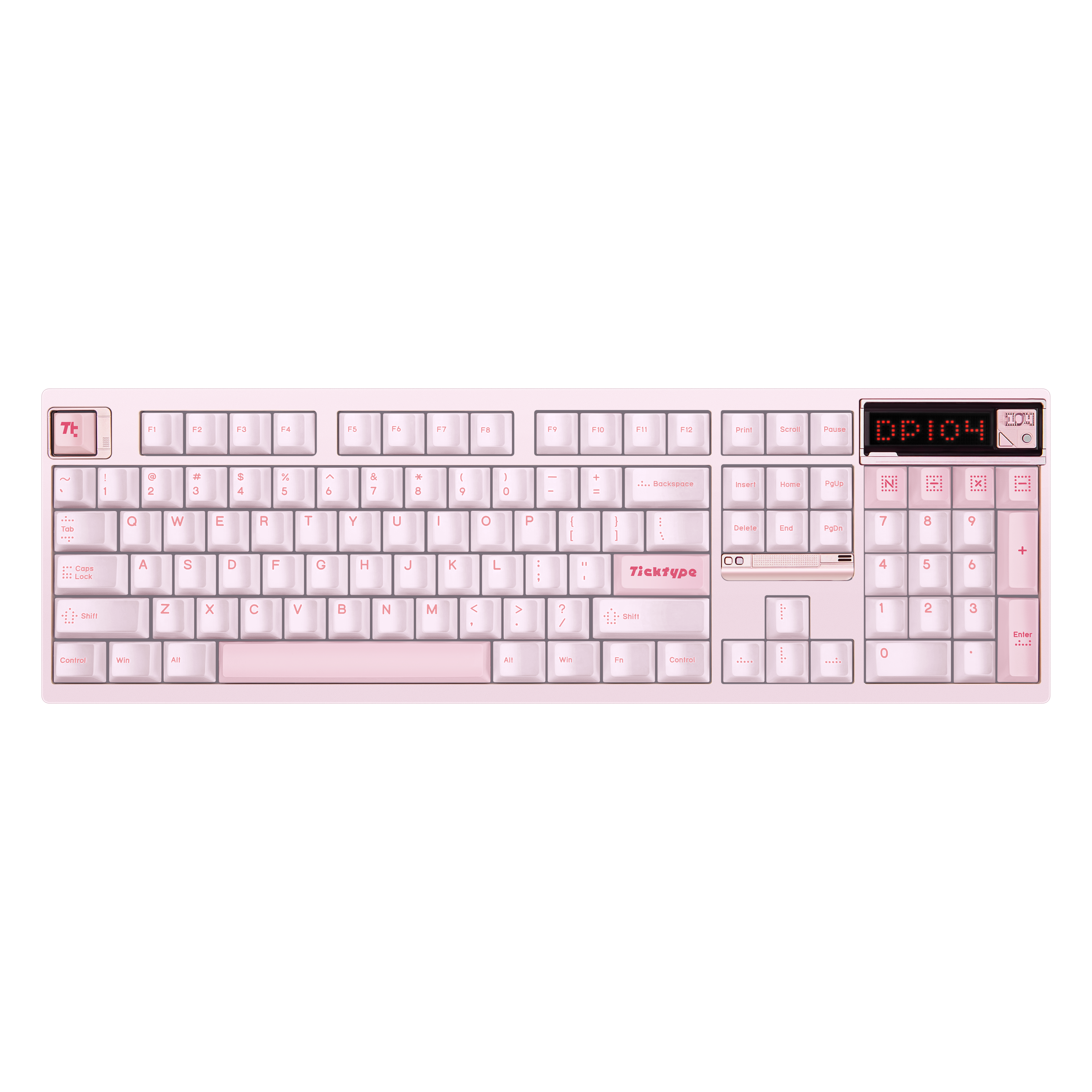 Ticktype DP104 Wireless Tri-mode Mechanical Keyboard