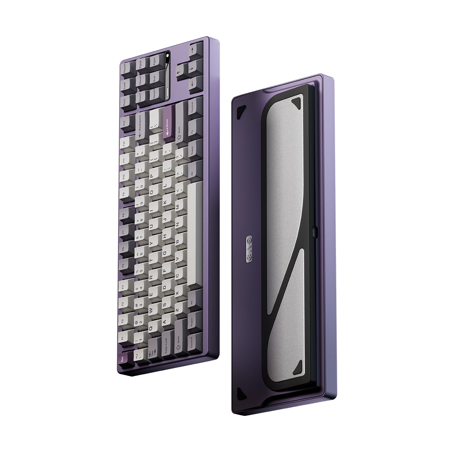 Ticktype Evoworks EVO 80 Keyboard--Anodized Tyrian