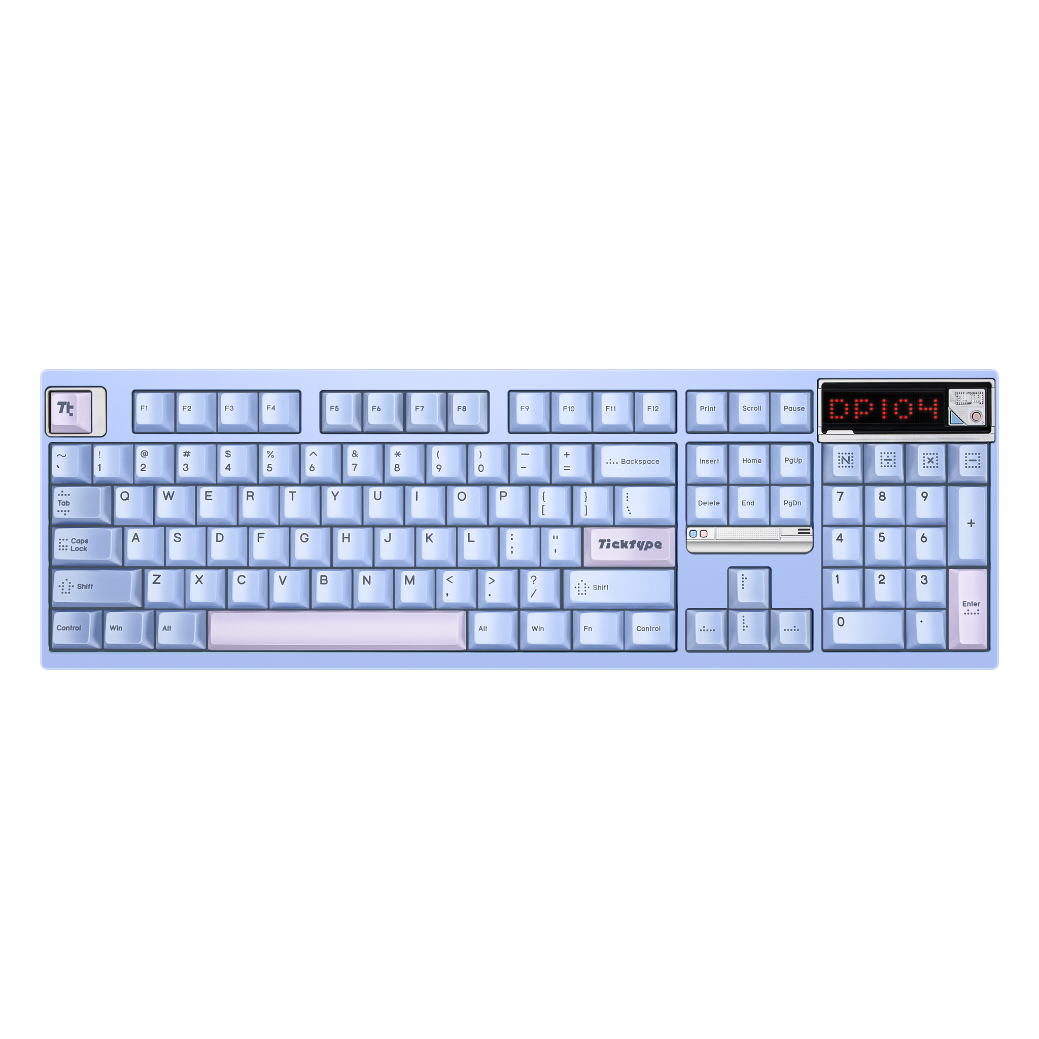 Ticktype DP104 Wireless Tri-mode Mechanical Keyboard