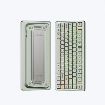 Evoworks Evo75 Wireless Mechanical Keyboard--Anodized Light Sage