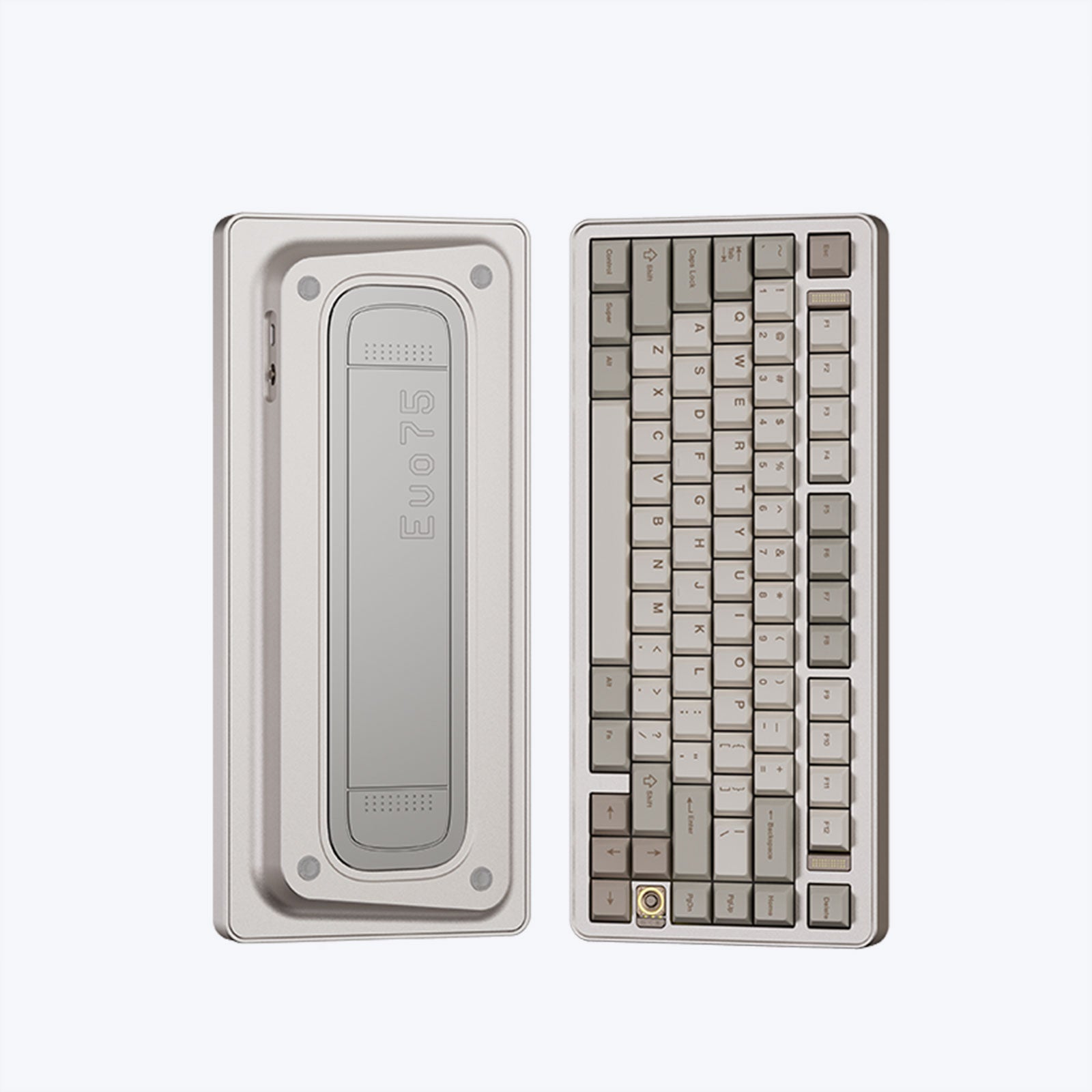 Evoworks Evo75 Wireless Mechanical Keyboard--Anodized First Light