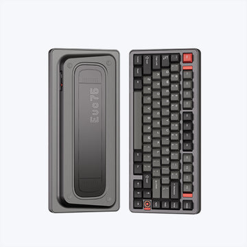 Evoworks Evo75 Wireless Mechanical Keyboard--Anodized Basalt Grey