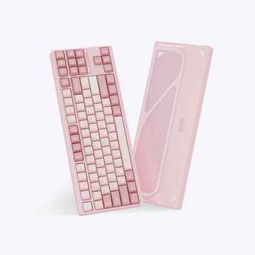 Ticktype Evoworks Evo80 Keyboard-- Spray-coated Baby Pink