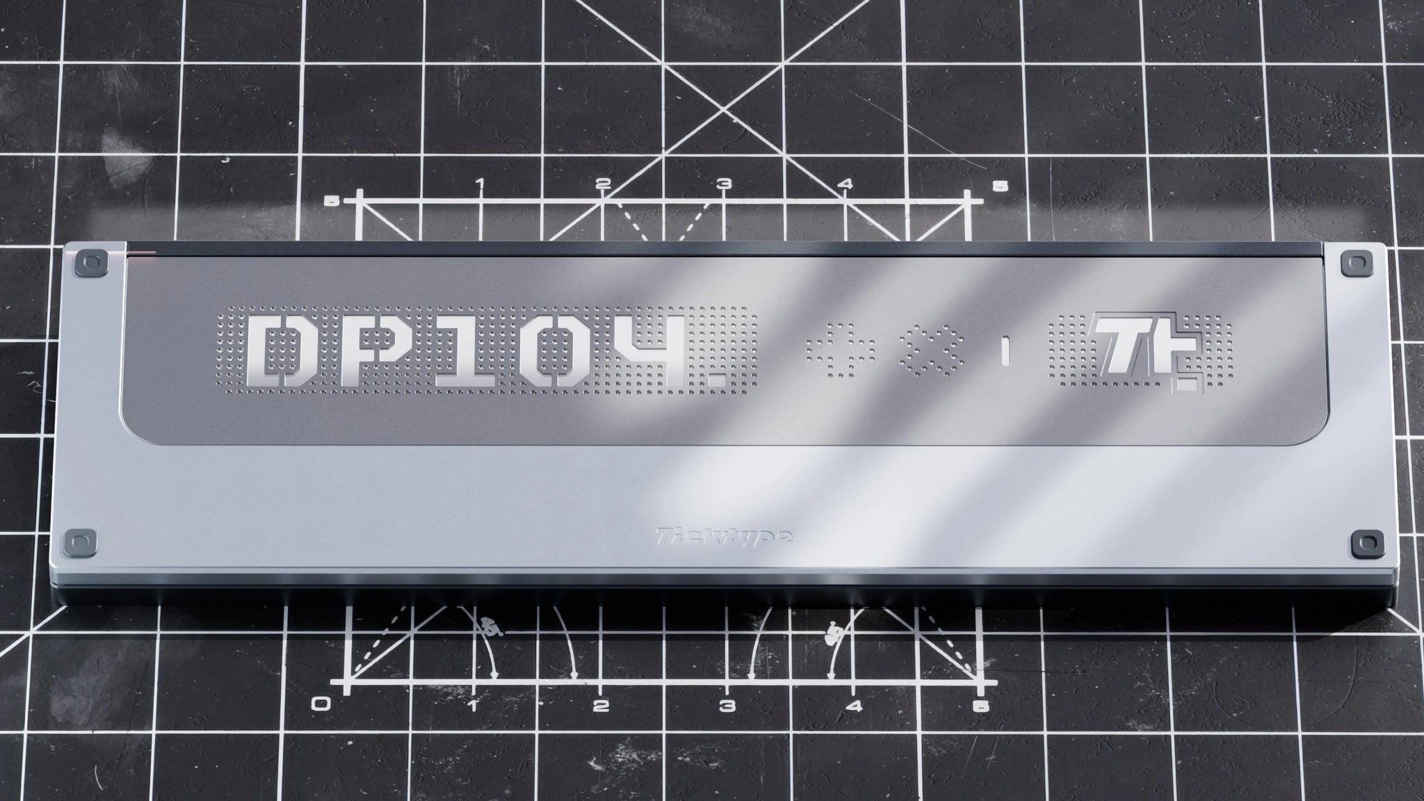 Ticktype DP104 Wireless Tri-mode Mechanical Keyboard