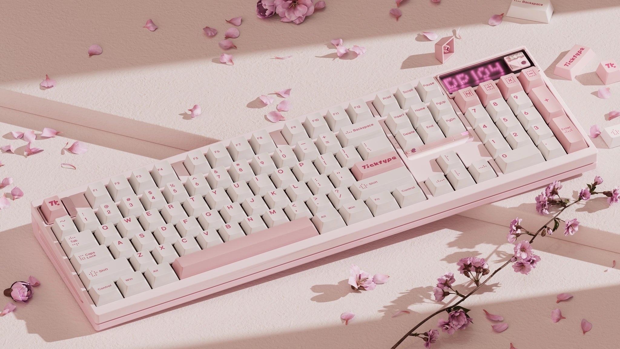 Ticktype DP104 Wireless Tri-mode Mechanical Keyboard